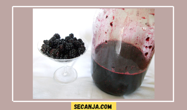 Vino od kupina po bakinom receptu