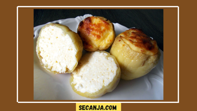 Paprike punjene sirom – recept