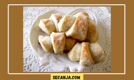 Posne ledene kiflice – recept