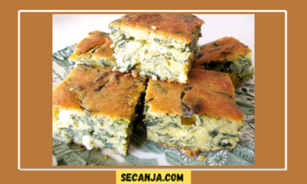 Proja sa spanaćem – recept