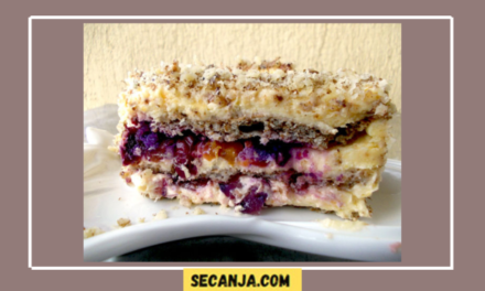 Moskva šnit torta – recept