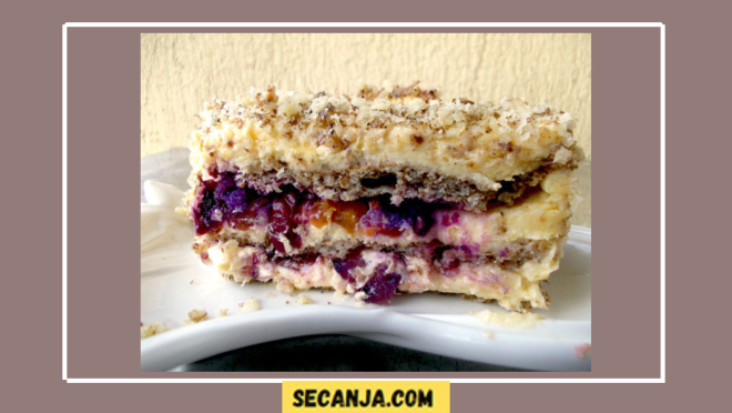 Moskva šnit torta – recept