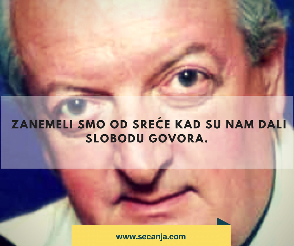 Milovan Ilic Minimax citat o zivotu