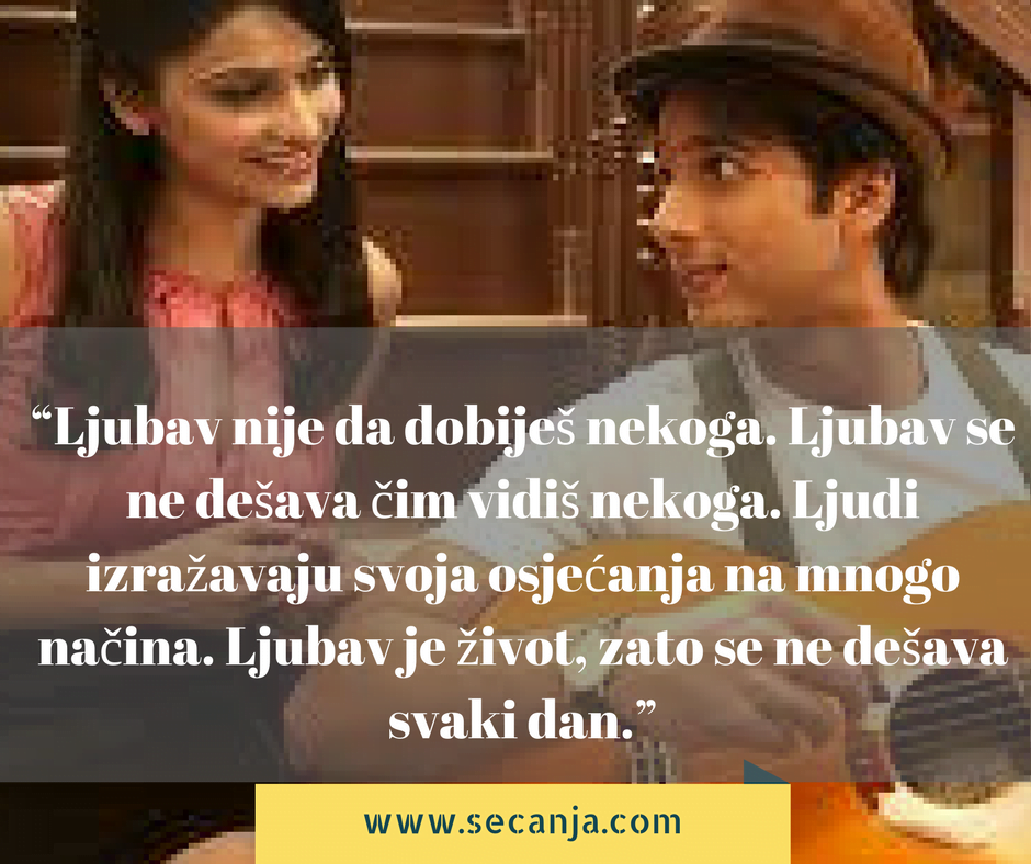 Naša priča filmski citat