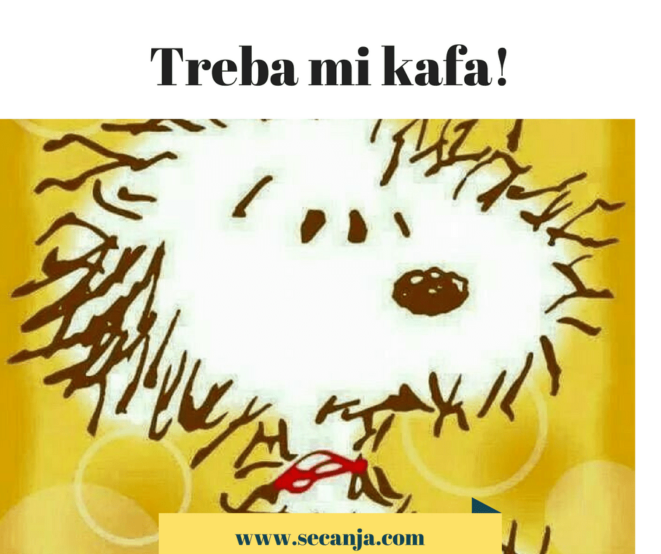 Treba mi kafa Snupi