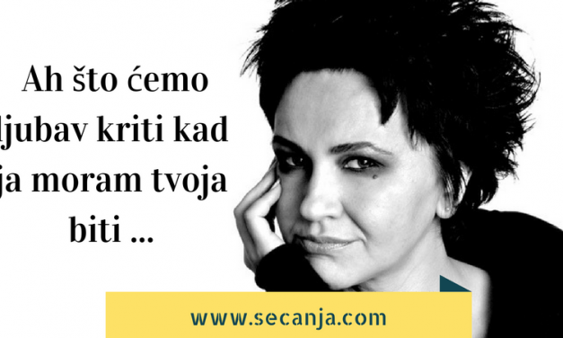 Ah što ćemo ljubav kriti