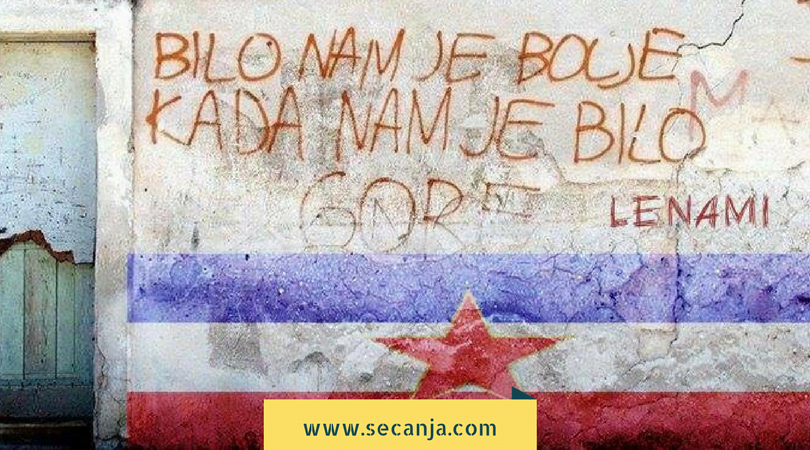 Jugoslavija citat grafit