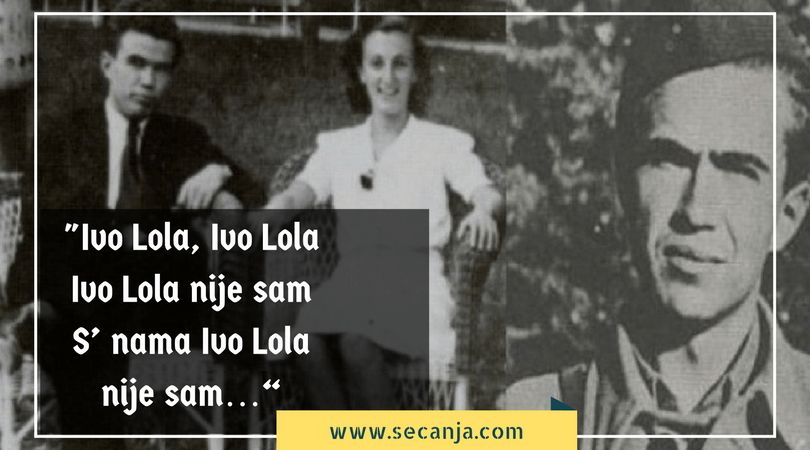 Ivo Lola pismo tekst i pesma