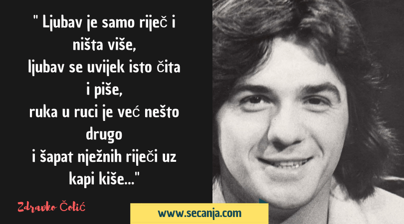 Ljubav je samo riječ - tekst i video - Samo lepa sećanja